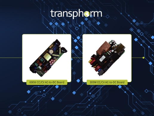 Transphorm Releases Two Battery Charger Reference Designs Ideal for Two- and Three-Wheeled Electric Vehicles