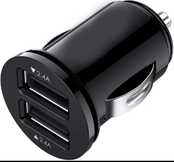 Can a car mounted charger be plugged into a dash cam？